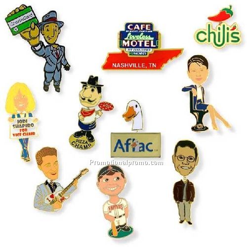 Bobblehead Pins - ScreenArt