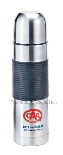 Brushed Stainless Steel Flask 24oz