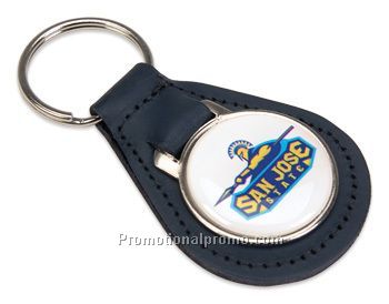 Bubble Badge Key Tag - Tear Drop