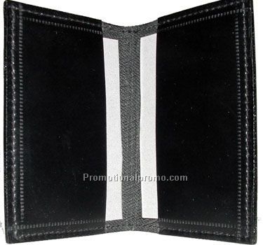 Business Card Holder / 2 Pockets / Cowhide