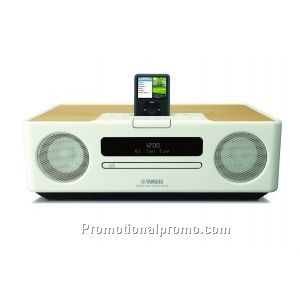 CD/iPod Clock Radio System White