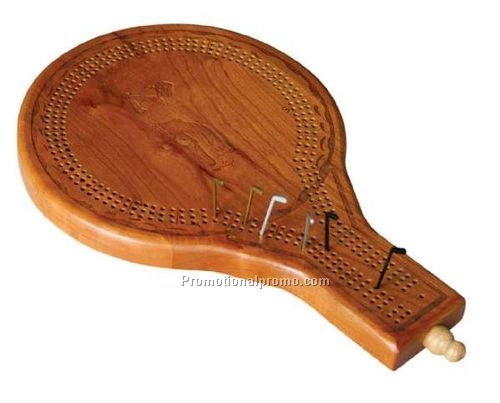 CUSTOM HANDCARVED WOOD CRIB BOARD