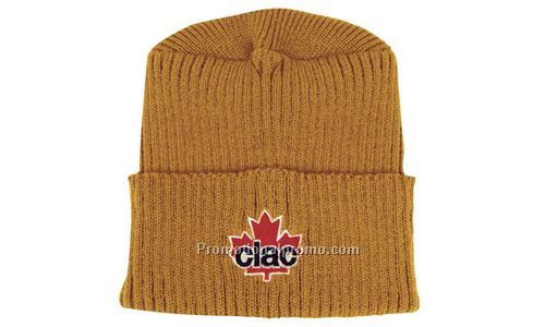 Cable Knit Flat Top Beanie - 4034