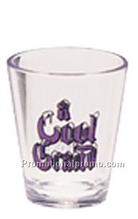 Canadian Made 2 oz. Styrene Shot Glass
