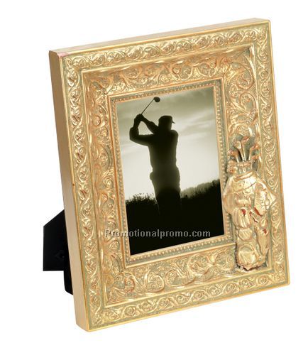Carved Antiqued Gold frame
