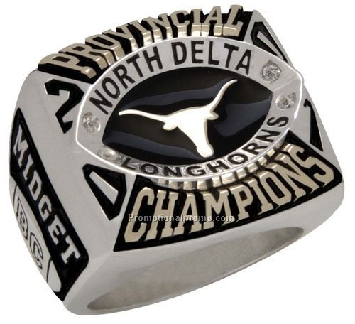 Champion Jumbo Top with multiple stone settings jewelry