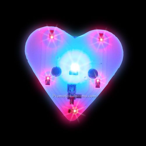 Chaser Light-Up Magnet - Blue/Red Heart