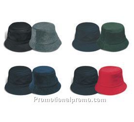 Comfort Fit Reversible Micro-Fiber/ Polar fleece Bucket Hat