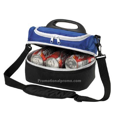 Compact Cooler Bag - Blue/Printed