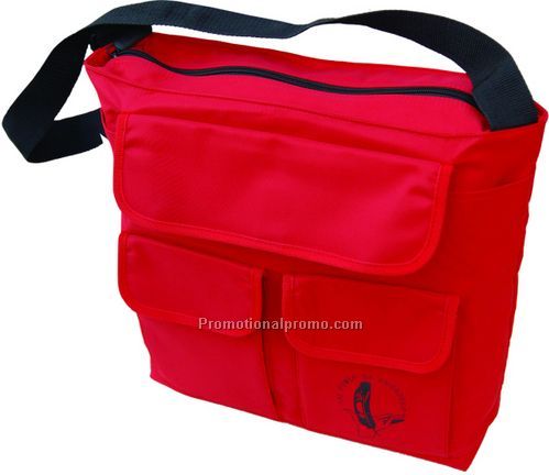 Cosmopolitan tote - red