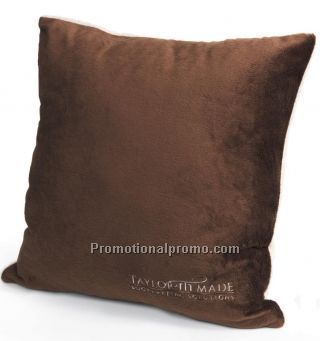 Country Lambswool Pillow 38432Chocolate