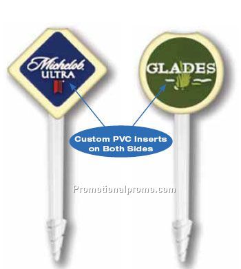 Custom Round and Diamond TEE's including PVC inserts