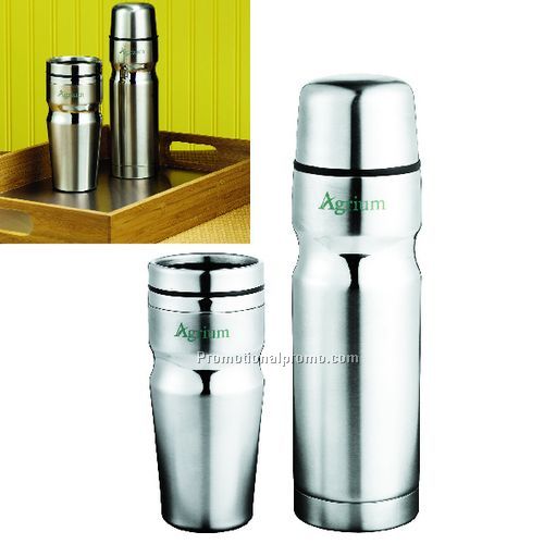 Deco Band Insulated Bottle & Tumbler Gift Set