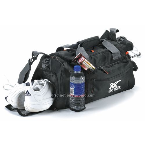 Deluxe Sports/Duffle Bag with Water Bottle Holder