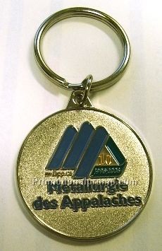 Die Struck Key Chain