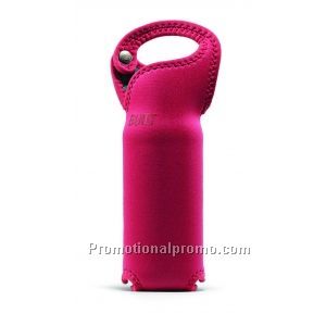 Eco-Thermal Double Wall Glass Bottle with Red Neoprene Protective Case