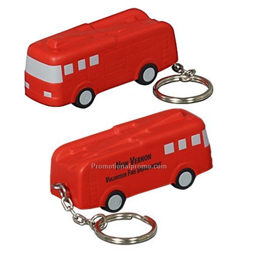 FIRE TRUCK KEY CHAIN