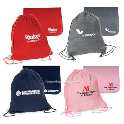 Fleece Blanket-Bag Combo