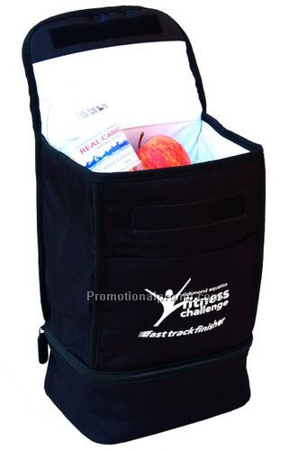 Flip Top Lunch bag- black