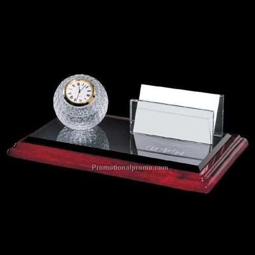 Golf Clock Card Holder