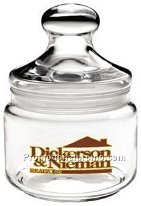 Greeting Jar w/Knob Lid - 16 oz.