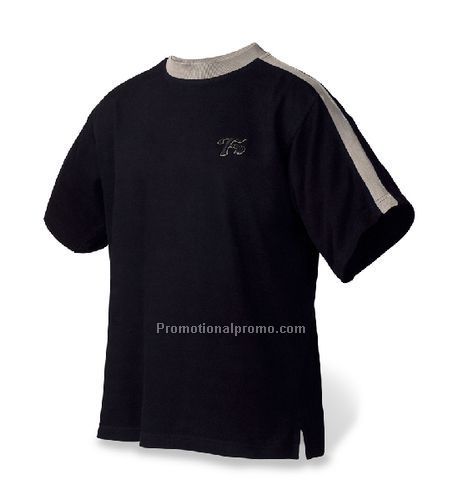 HEAVYWEIGHT CREWNECK FLATBACK PULLOVER SHORT SLEEVES