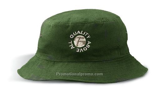 Heavyweight Brushed Cotton Twill Bucket Hat