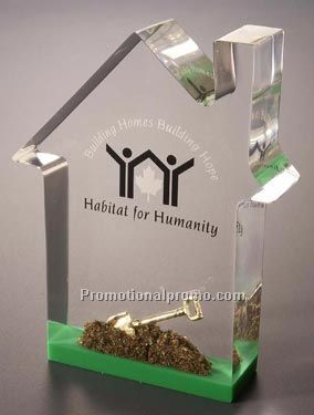 House w/ Colored Bottom