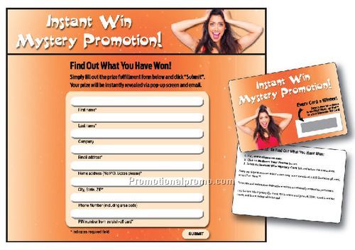 INSTANT WIN MYSTERY PROMOTION 1-Song