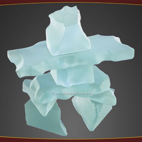 Inukshuk On Jade Glass