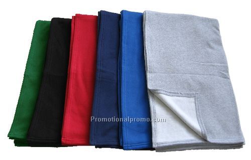 Jersey Sweatshirt Blanket 80% cotton, 20% polyester Stock