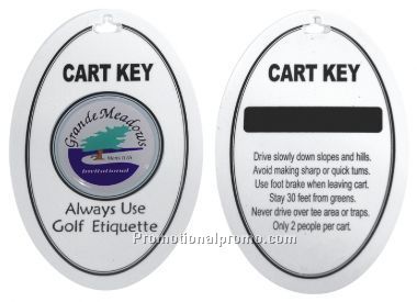 Jumbo Cart Key Tag