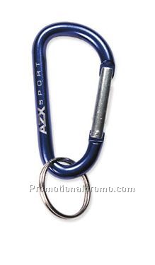 LASER ENGRAVED CARABINERS - SPLIT RING