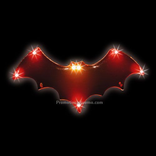 LED Light-Up Magnet - Black Bat