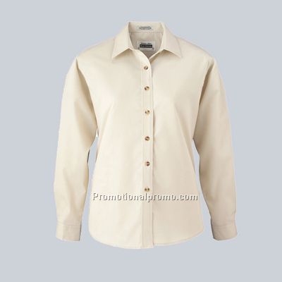 Ladies Wrinkle Resistant Easy Care Shirt