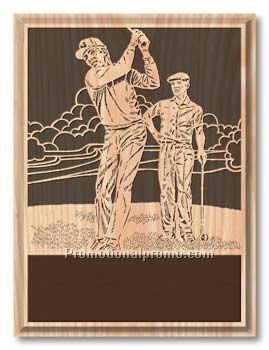 Laserwood Sport Plaque - 12