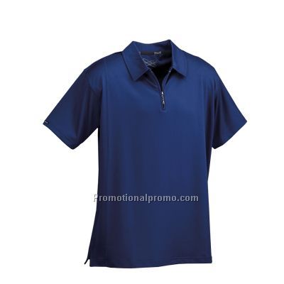 MEN'S POLY LYCRA 1/4 ZIP GOLF SHIRT