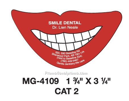 Magnet Stock Shape Smile