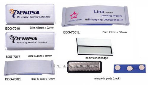 Magnetic Name Badges