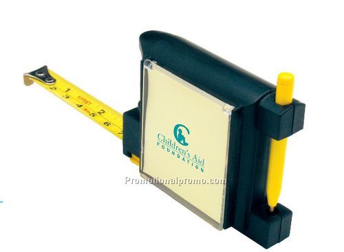 Measuring Tape with Note Pad