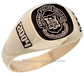 Men's & Ladies Stock Shank Police ring
