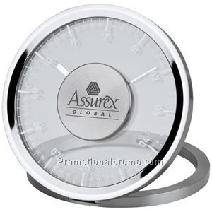 Metropolis Fold-Up Metal Clock