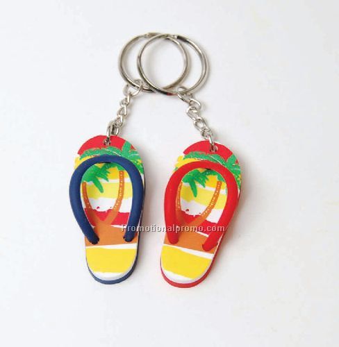 Mini Flip Flop Keytag
