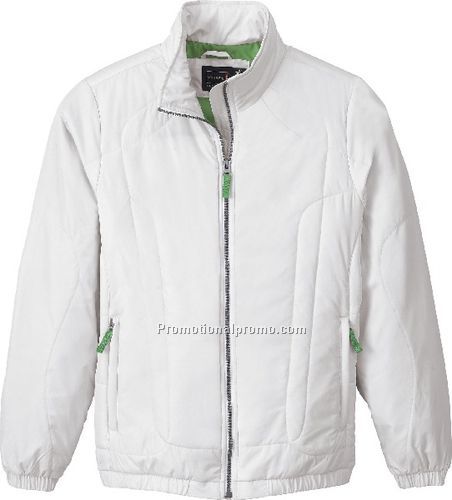NEWLADIES37408INSULATED HIGH-COUNT POLYESTER JACKET