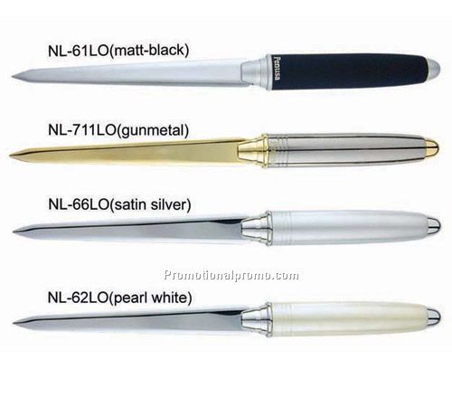 Nogales Letter Opener - Satin Silver