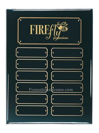 PERPETUAL PLAQUE - High Gloss Black/12 Plate