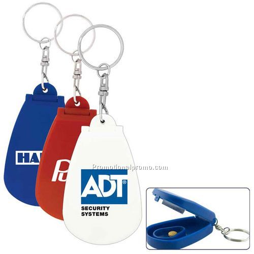 Pill Cutter Key Chain