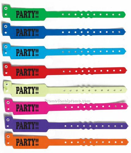 Plastic wristband - printed
