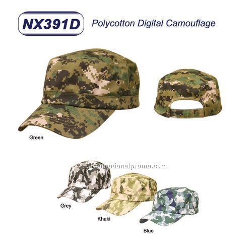 Polycotton Digital Camouflage