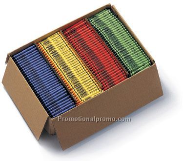 Prang44576Bulk Case Crayons - 3,000 Count Case - Custom Wrapper